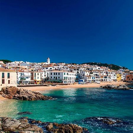 Precioso Apartamento Reformado En 1Ra Linea De Mar Sin Vistas Calella De Palafrugell Bagian luar foto